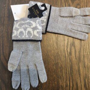 New Coach tech gloves